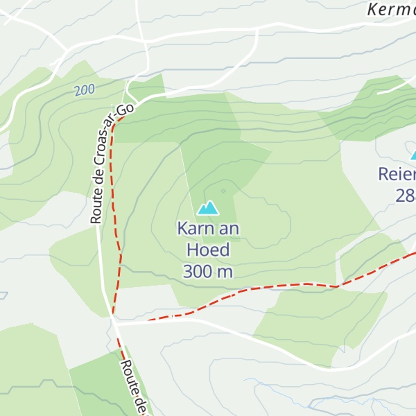 Map of Karn an Hoed