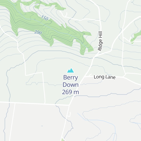 Map of Berry Down