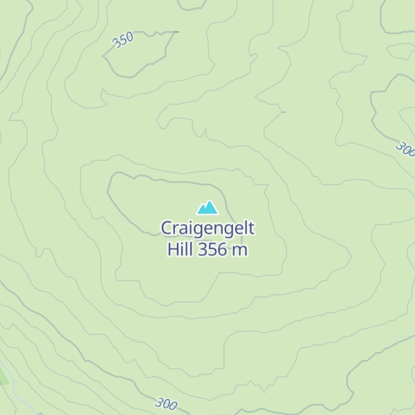 Map of Craigengelt Hill