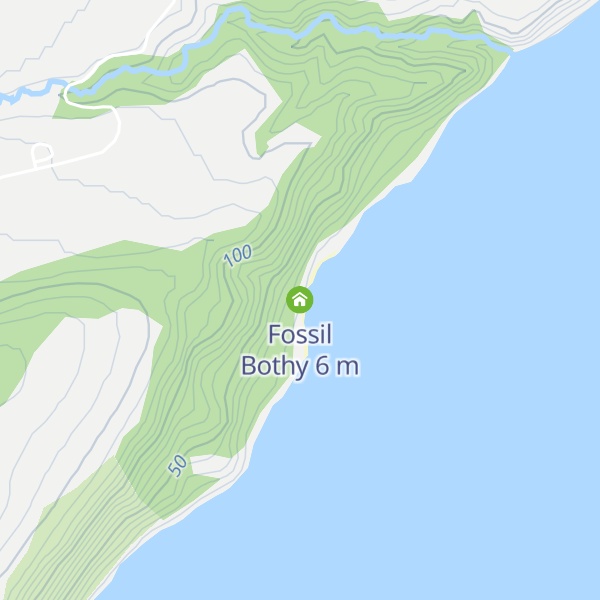 Map of Fossil Bothy
