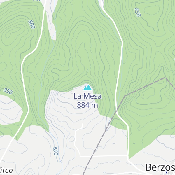 Map of La Mesa