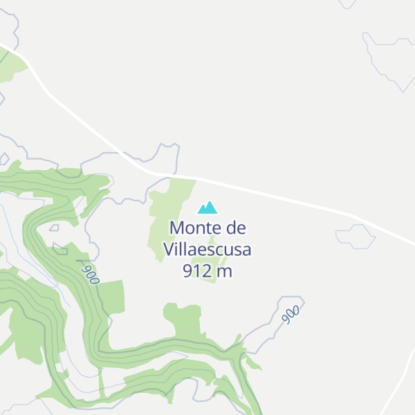 Map of Monte de Villaescusa