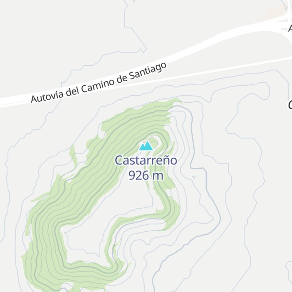 Map of Castarreño