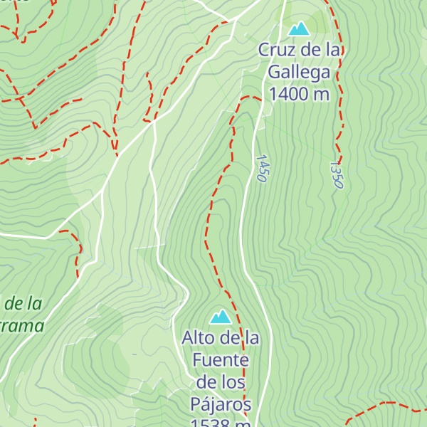 Map of Peñón de las Palomas