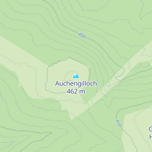 Map of Auchengilloch