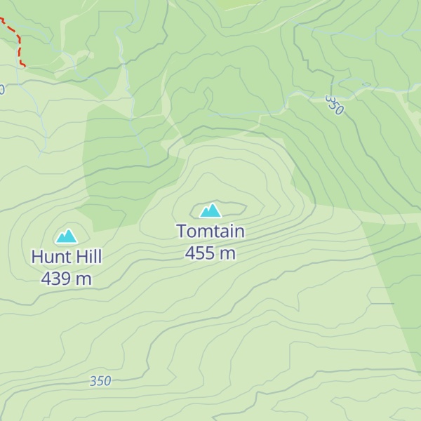 Map of Tomtain