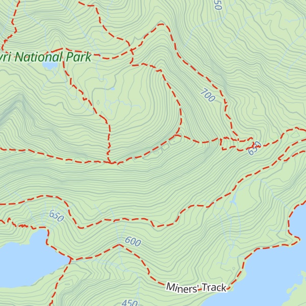 Map of Crib Goch