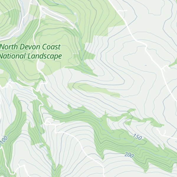 Map of Long Ridge Hill
