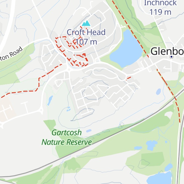 Map of Hill of Garnqueen