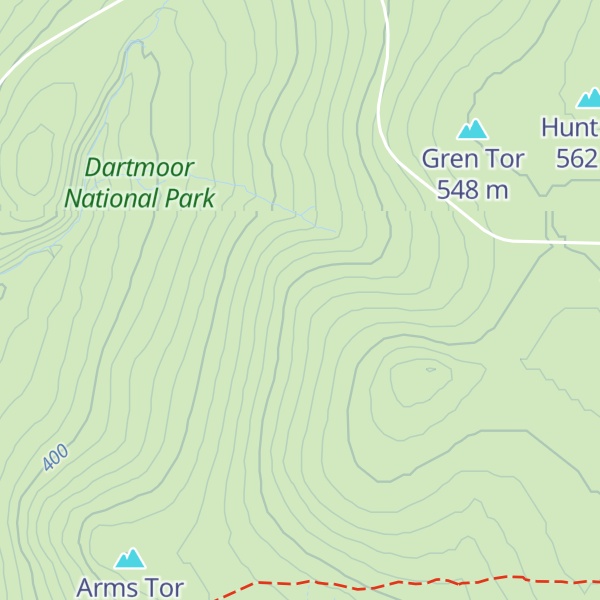 Map of Little Links Tor