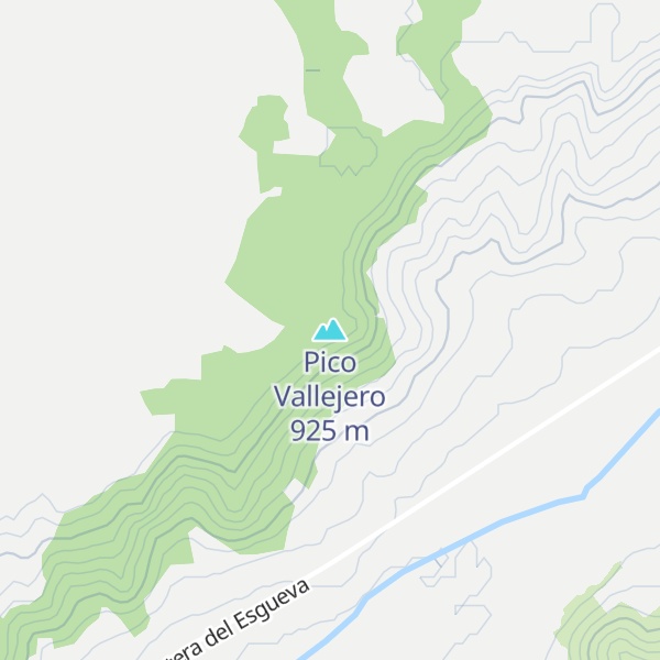 Map of Pico Vallejero