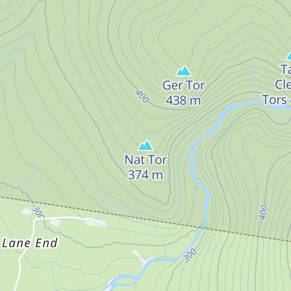 Map of Nat Tor