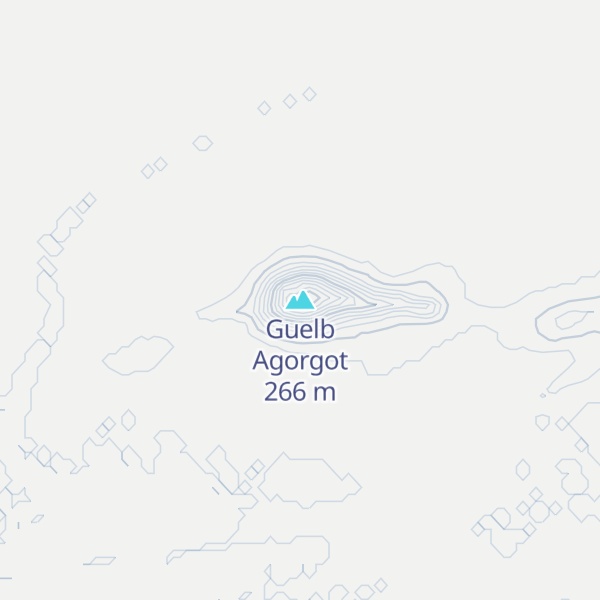 Map of Guelb Agorgot