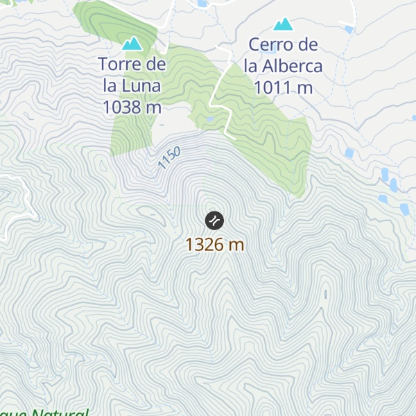Map of Cerro del Pimiento