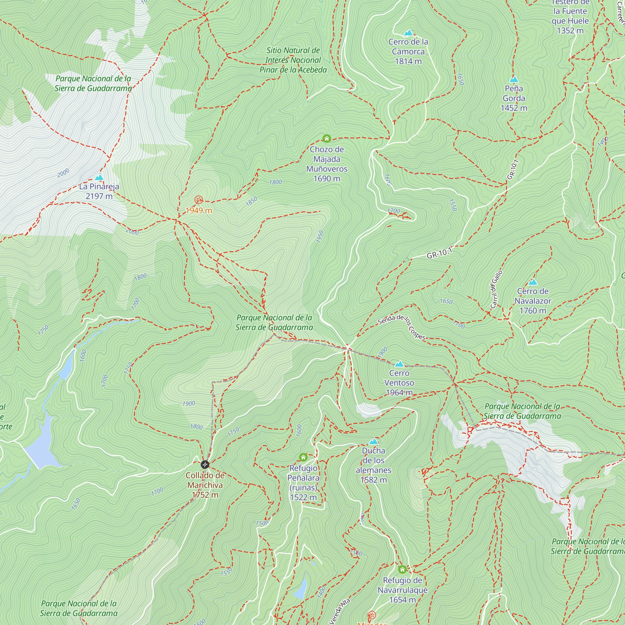 Chozo de Majada Minguete map