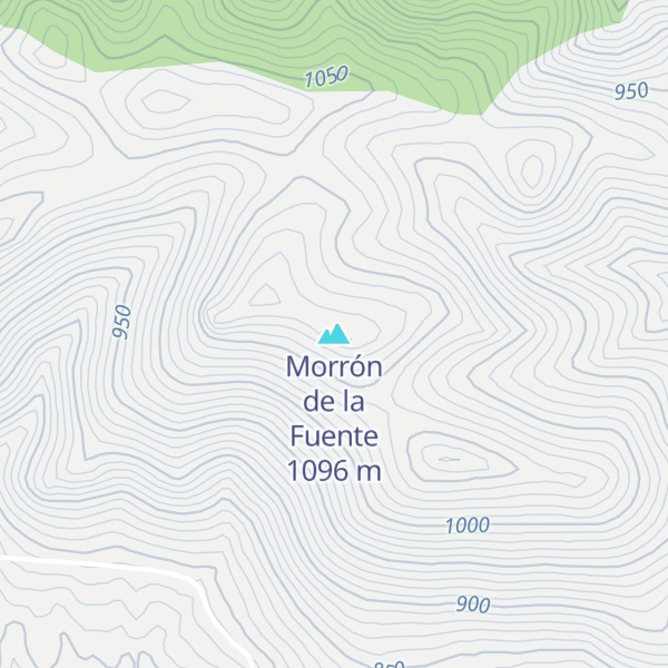 Map of Morrón de la Fuente