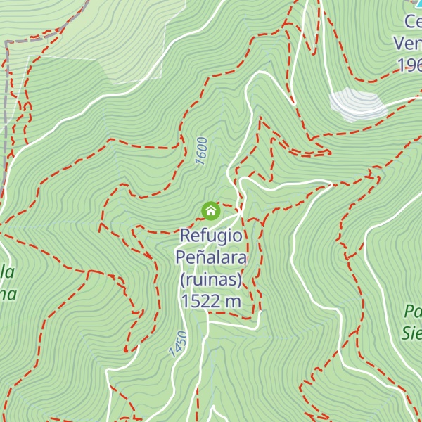 Map of Refugio Peñalara (ruinas)