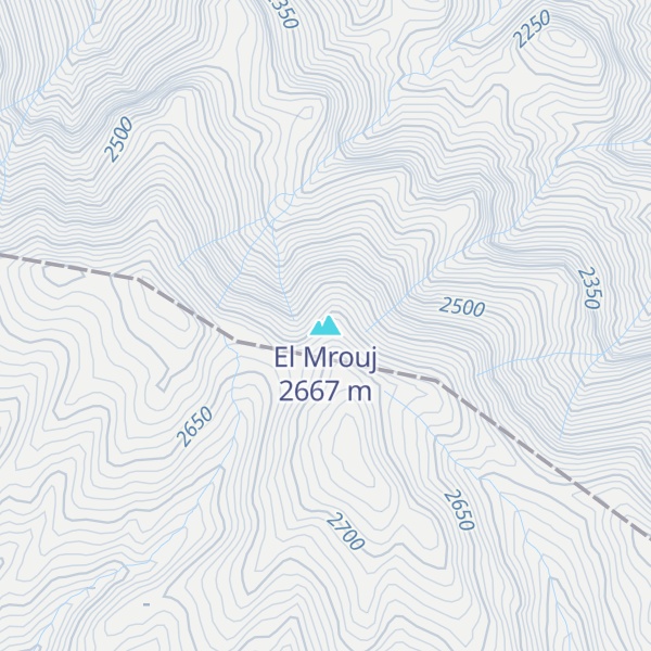 Map of El Mrouj