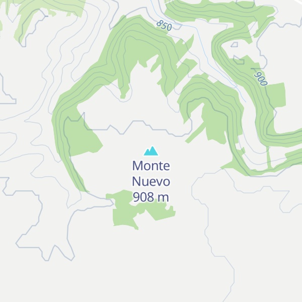 Map of Monte Nuevo
