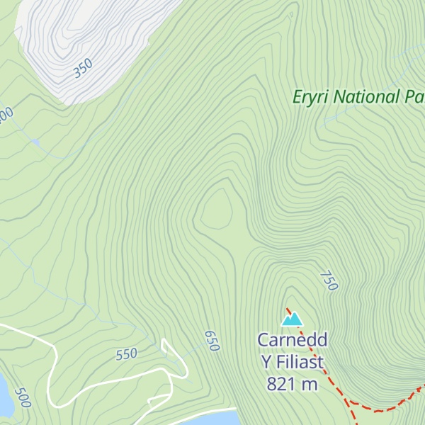 Map of Y Fronllwyd