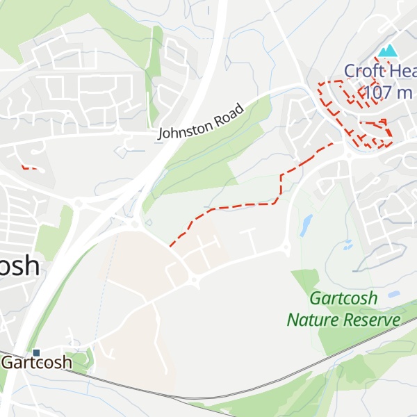 Map of Woodneuk