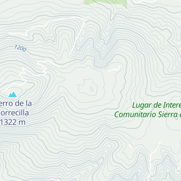 Map of Cerro de la Cruz