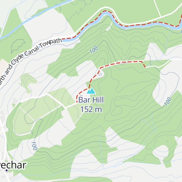 Map of Bar Hill