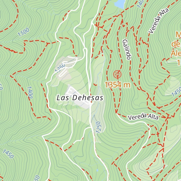 Map of Centro de Visitantes Valle de La Fuenfría