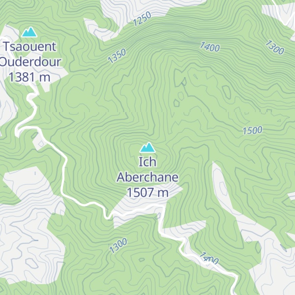 Map of Ich Aberchane