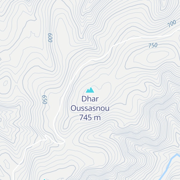 Map of Dhar Oussasnou