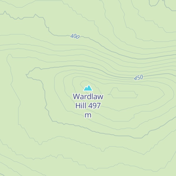 Map of Wardlaw Hill