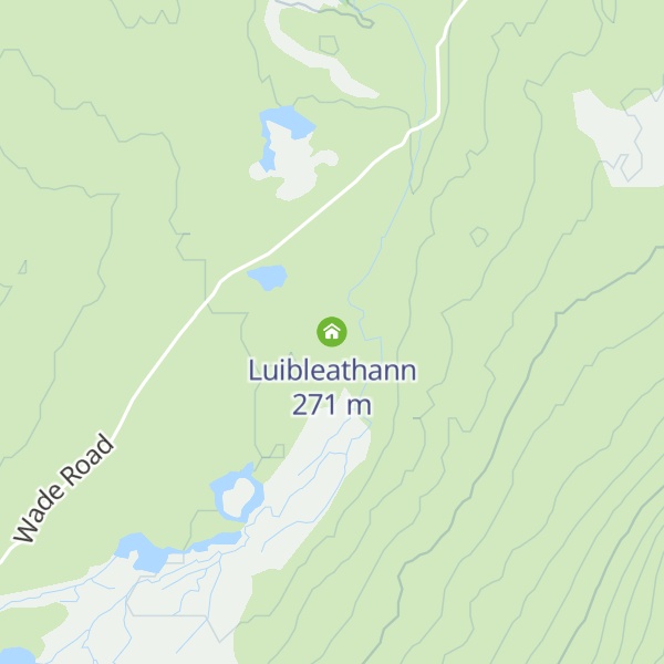 Map of Luibleathann