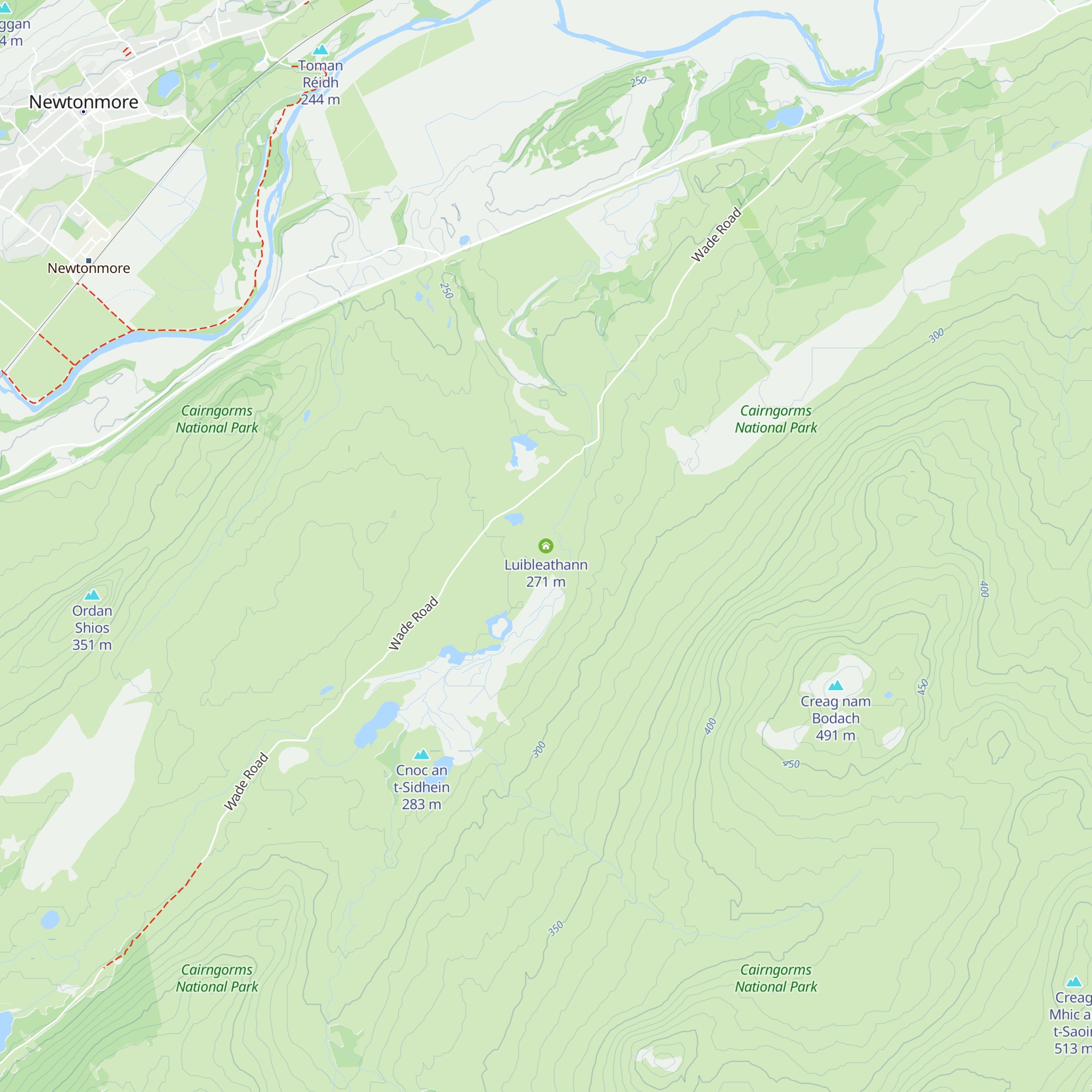 Luibleathann map