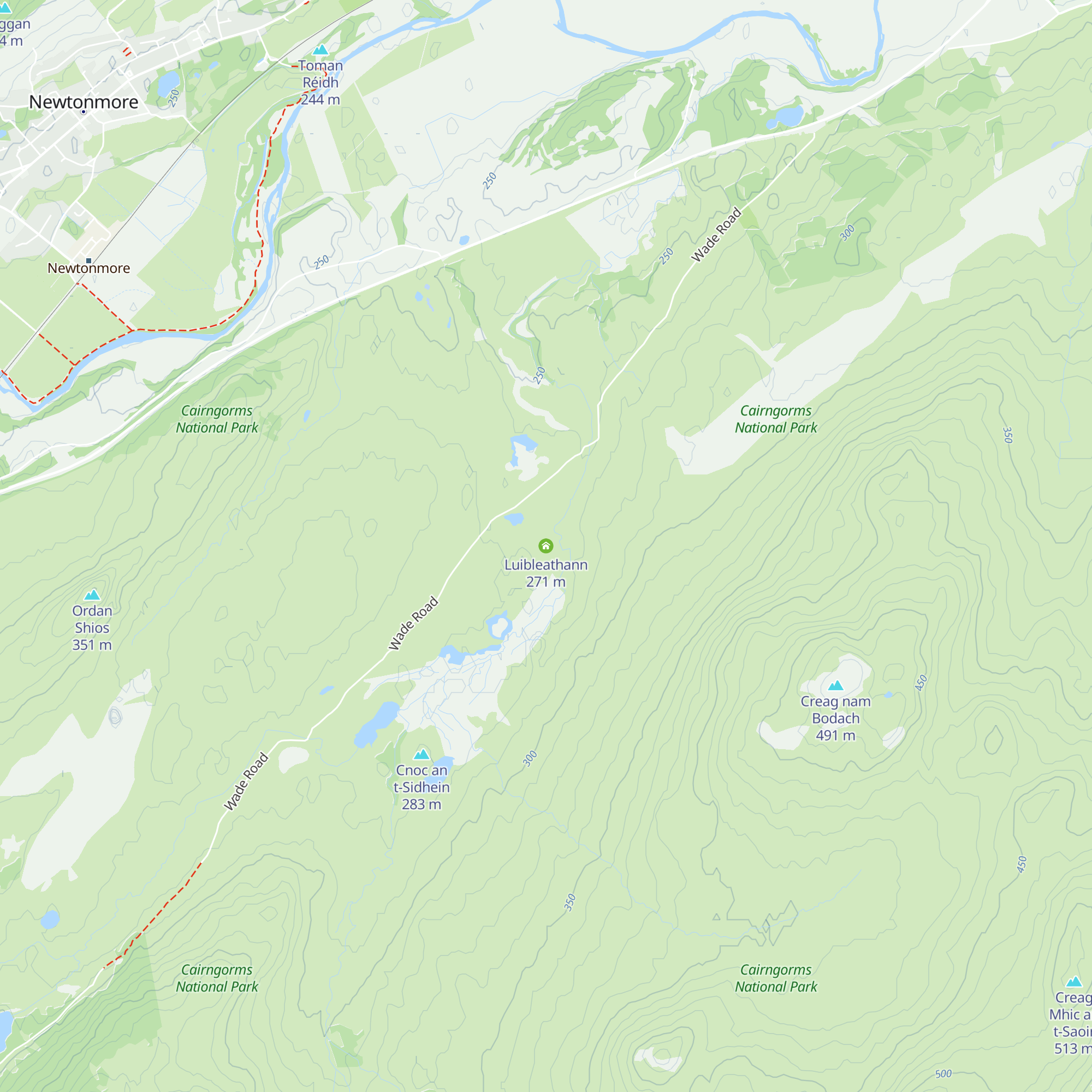 Luibleathann map