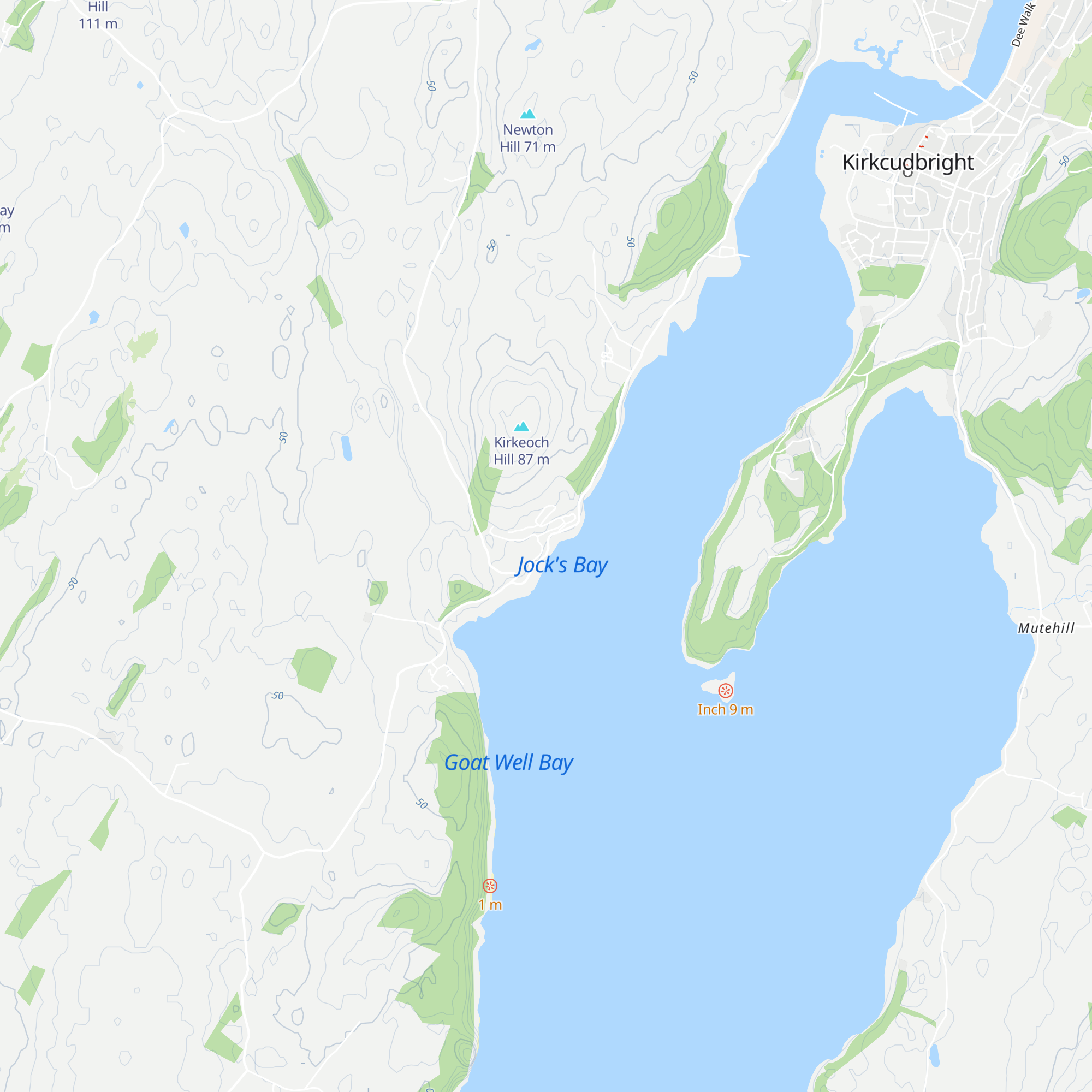 Oakbank School Adventure Hut map