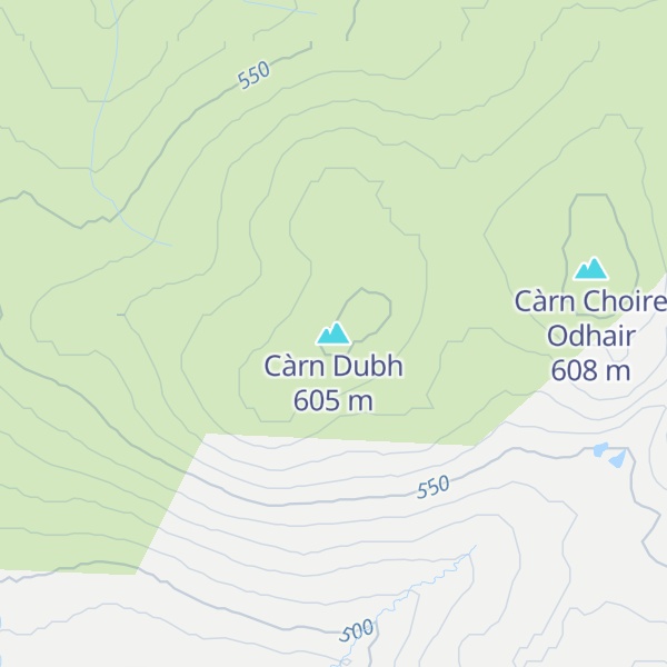 Map of Càrn Dubh