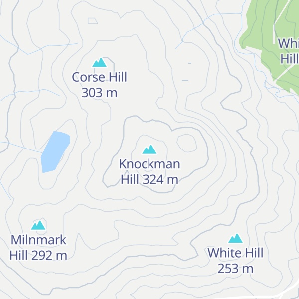 Map of Knockman Hill