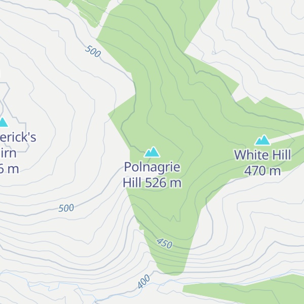 Map of Polnagrie Hill