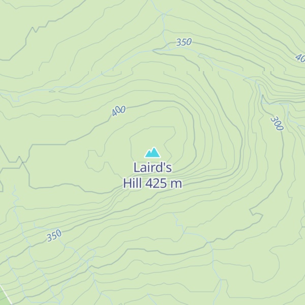 Map of Laird's Hill