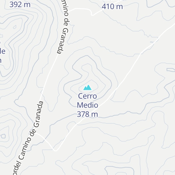 Map of Cerro Medio