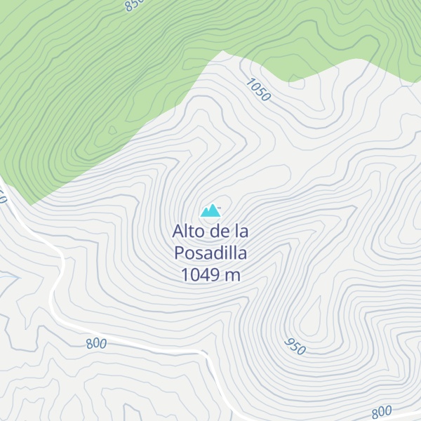 Map of Alto de la Posadilla