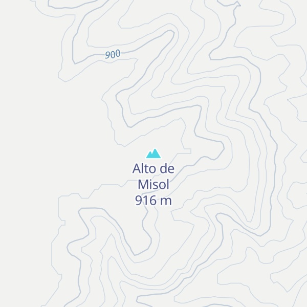 Map of Alto de Misol