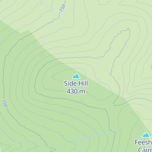 Map of Side Hill