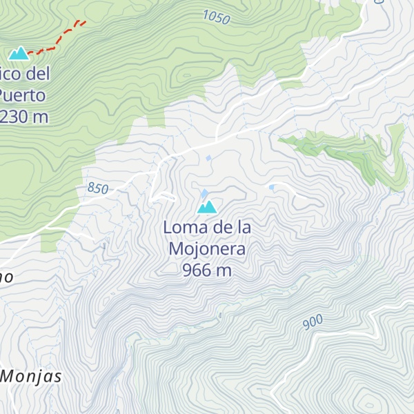 Map of Loma de la Mojonera