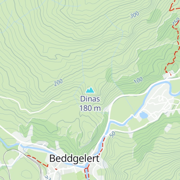 Map of Dinas