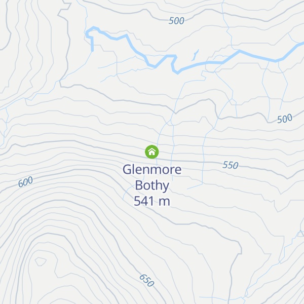 Map of Glenmore Bothy
