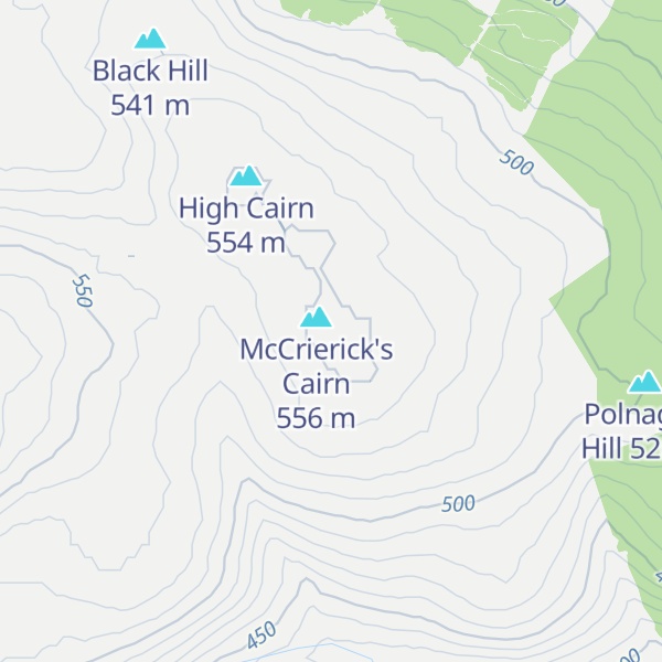 Map of Gibbon's Hill