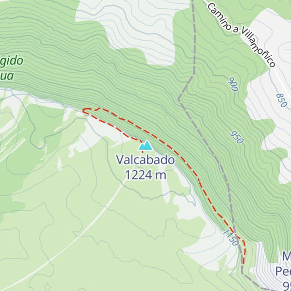 Map of Valcabado