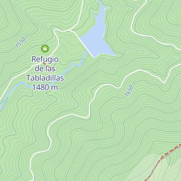 Map of Refugio Libre la Vaqueriza