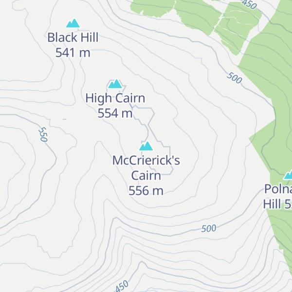 Map of McCrierick's Cairn